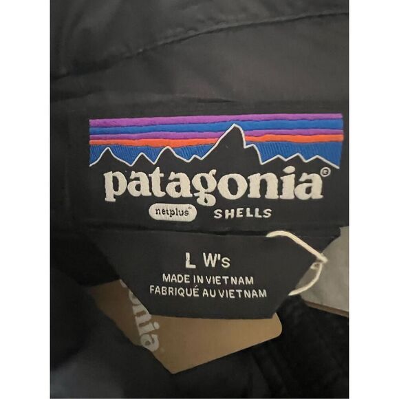 Patagonia Women's Black High Neck Quilted Down Sweater Puffer Vest Large NWT - Picture 4 of 7
